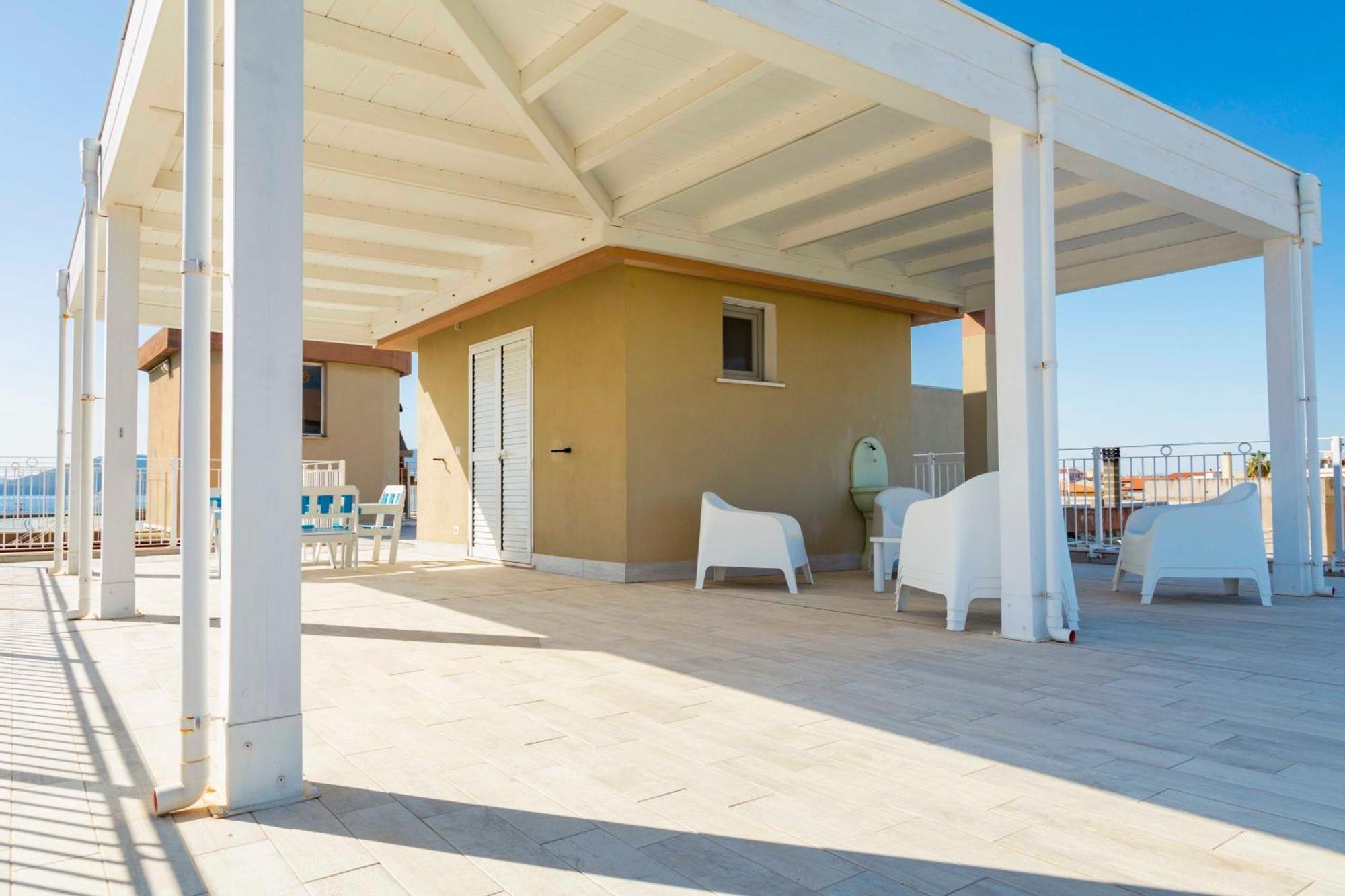 Lovealghero Stanze In Attico Vista Mare Kültér fotó