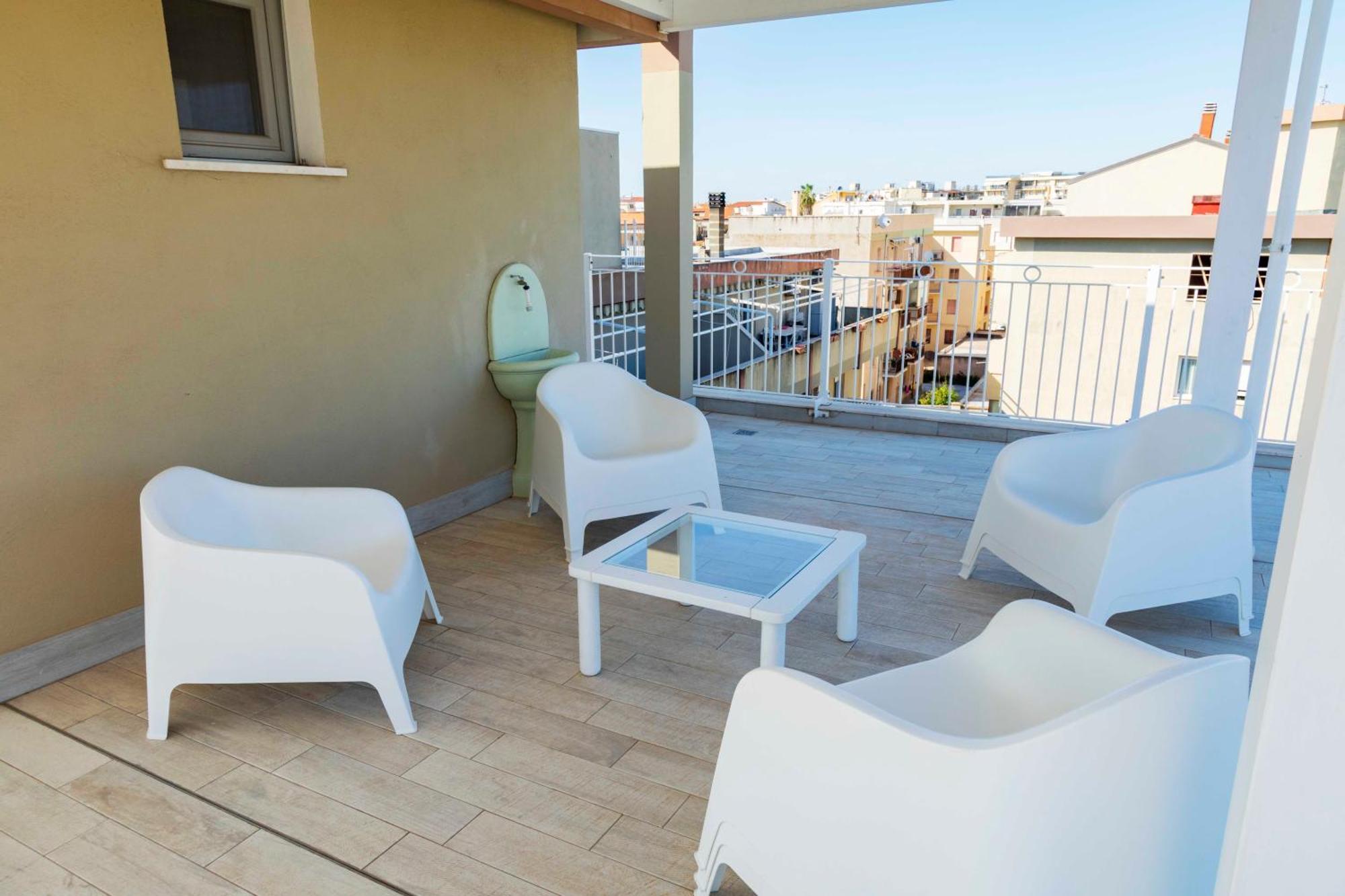 Lovealghero Stanze In Attico Vista Mare Kültér fotó