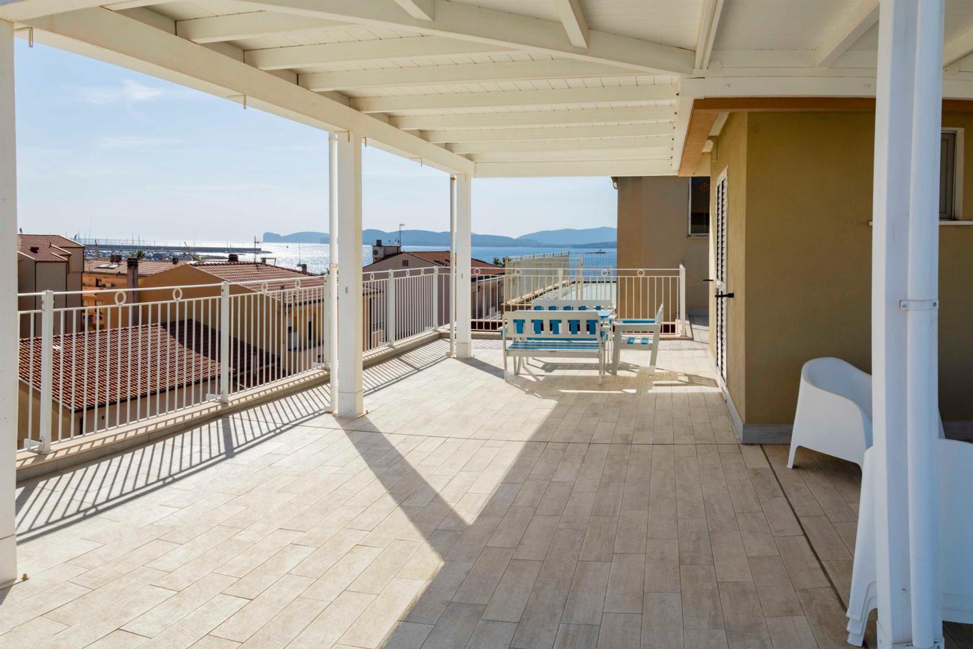 Lovealghero Stanze In Attico Vista Mare Kültér fotó